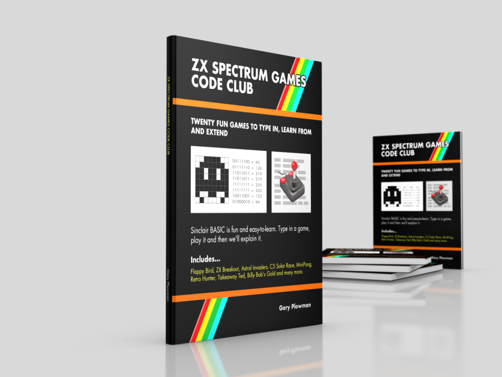 ZX Spectrum Games Code Club by Gary Plowman